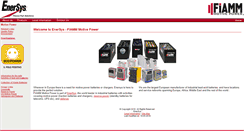 Desktop Screenshot of enersys-fmp.com